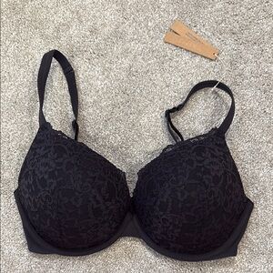 NWT Skims Fits Everybody Lace Push-up Demi Bra